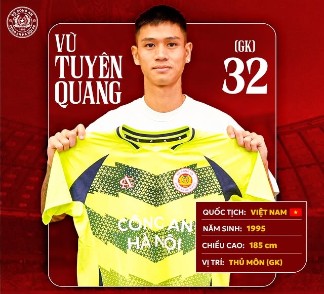 Thông Tin Về Thủ Môn Vũ Tuyên Quang